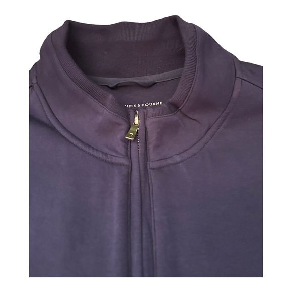 Holderness & Bourne Golf Dry Luxe Performance navy blue Coe Jacket XL - Picture 5 of 13